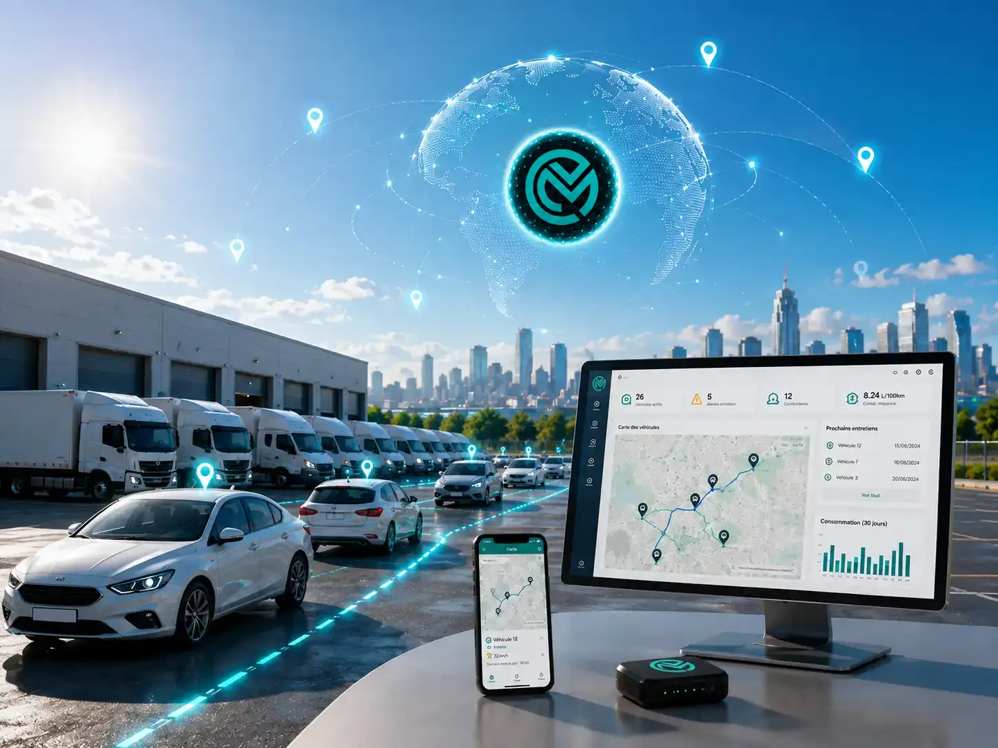 Interface ERP eMagnetar – module Flotte