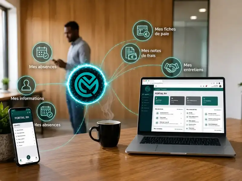 Interface ERP eMagnetar – Portail RH